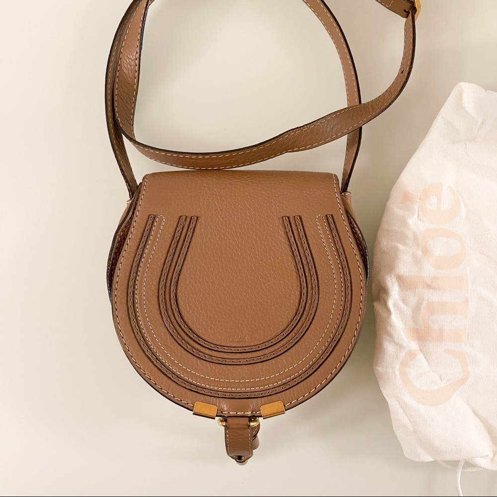 Chloe Marcie Mini Round Crossbody